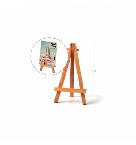 Wooden Tripod Easel small 15cm