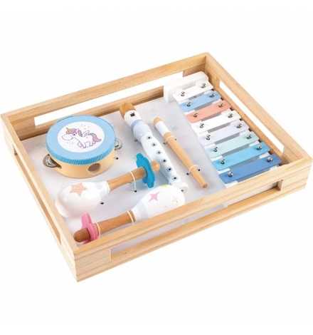 Wooden Musical Instrument Set