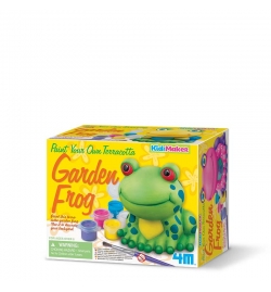 Paint Your Own Terracotta Garden Frog