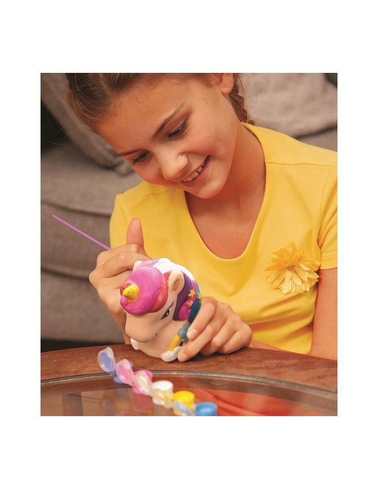 Paint Your Own Mini Glitter Unicorn Bank
