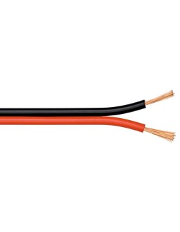 Καλώδιο Ήχου Κόκκινο/Μαύρο 2x0.5mm