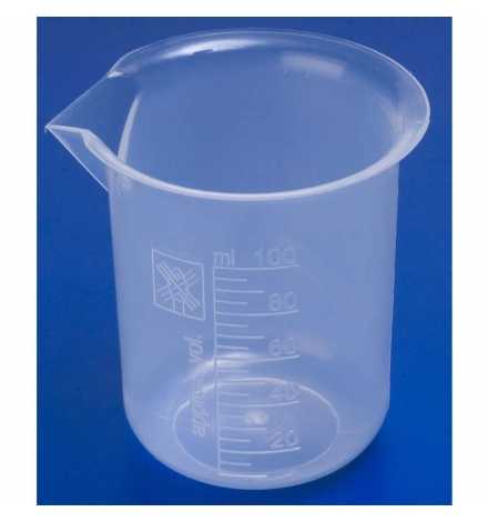 Δοχείο Όγκου Πλαστικό (Beaker) 100ml