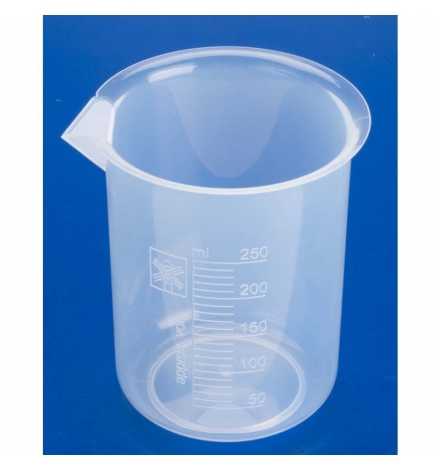 Δοχείο Όγκου Πλαστικό (Beaker) 250ml