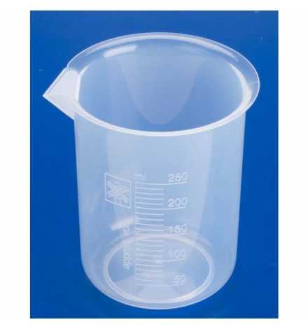 Beaker plastic 250ml