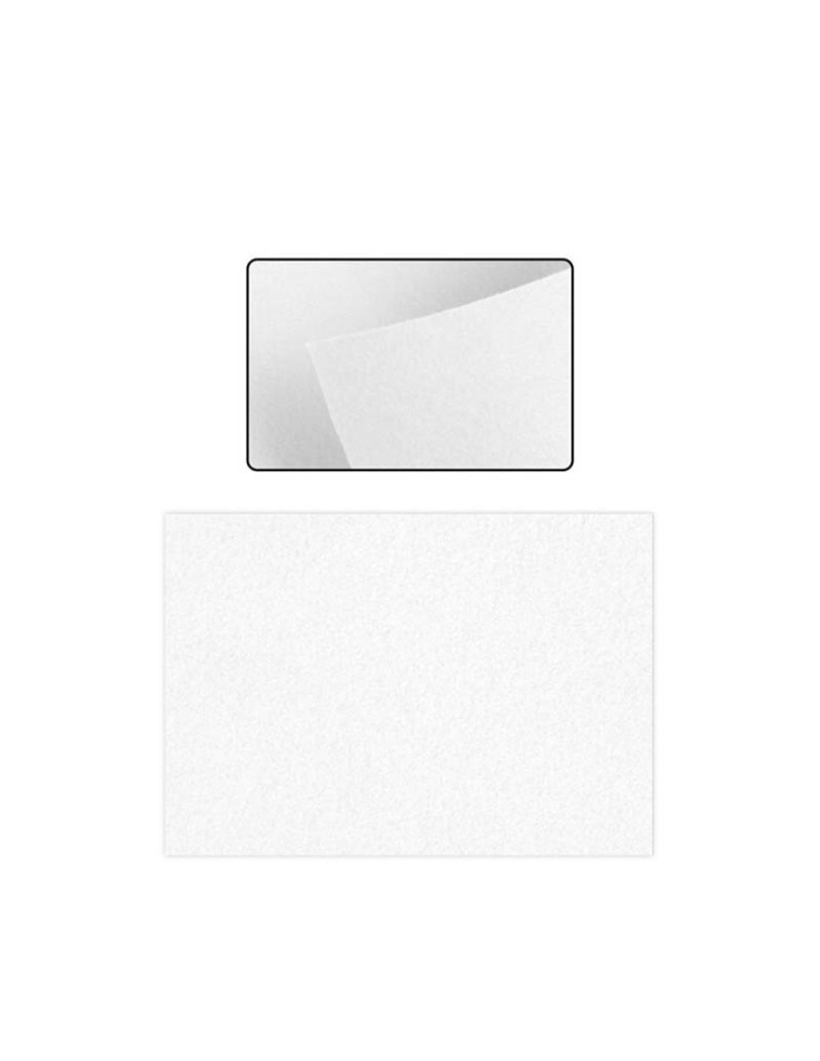 Felt Sheet 1mm 40x60cm White