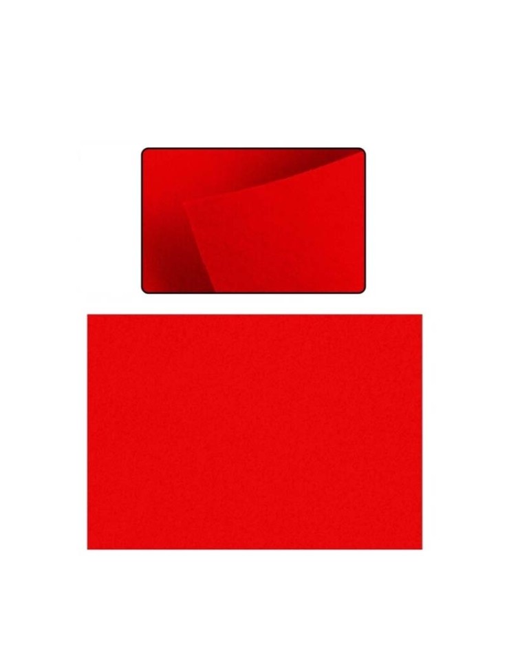 Felt Sheet 1mm 40x60cm Red