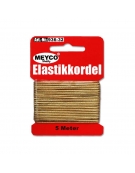 Elastic Cord 1mm Gold