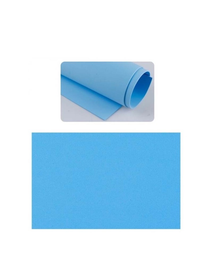 Αφρώδες υλικό (foam) 2mm 40x60cm Γαλάζιο