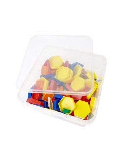 Hollow Plastic Pattern Blocks Set 250pcs