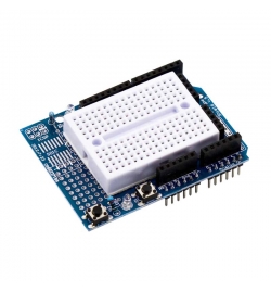 Proto Shield for Arduino UNO with Mini Breadboard