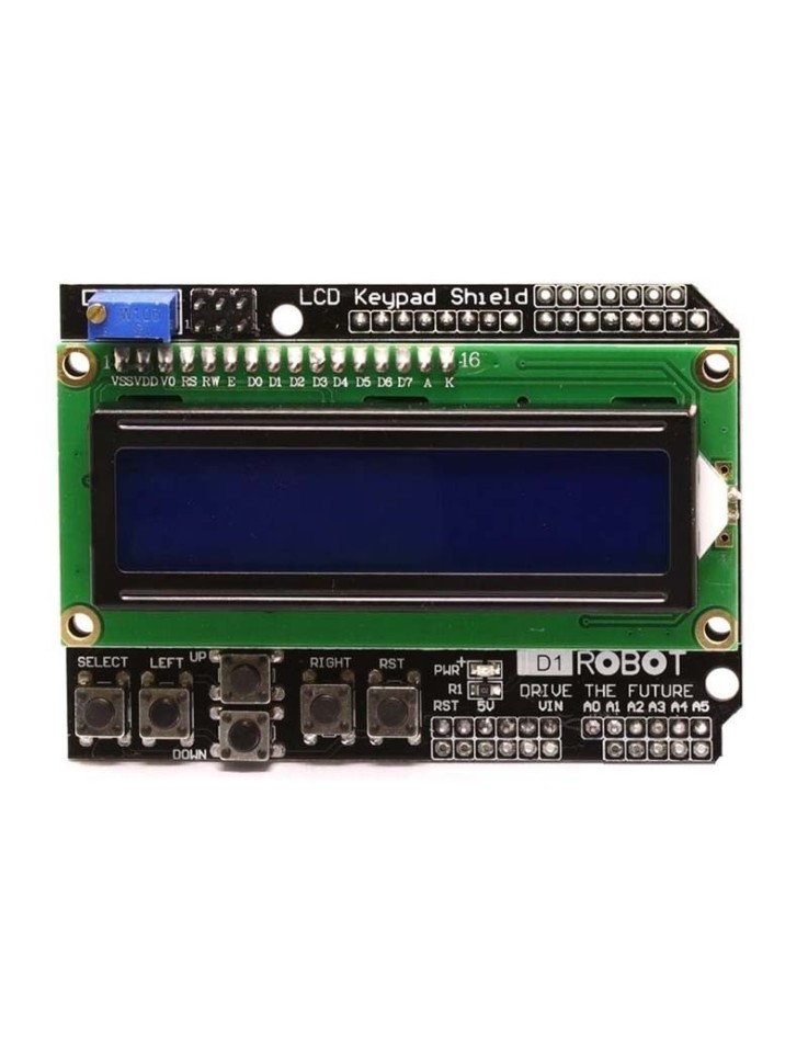 LCD Keypad Shield for Arduino