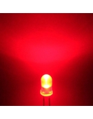 Led 5mm Fog - Red (1000mcd)