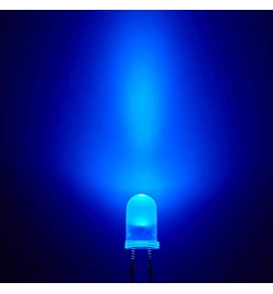 Led 5mm Fog - Blue (1000mcd)