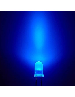 Led 5mm Fog - Μπλε (1000mcd)