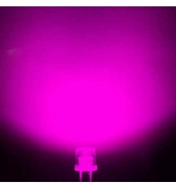 Led 5mm Fog - Ροζ (600mcd)