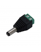 DC Power Plug 5.5 x 2.1mm Barrel with Screw Terminals