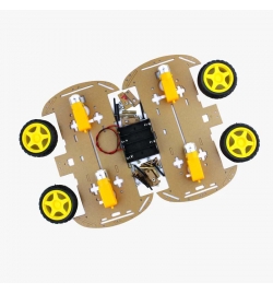 Smart Robot Car Chassis Kit 4WD 2 layers