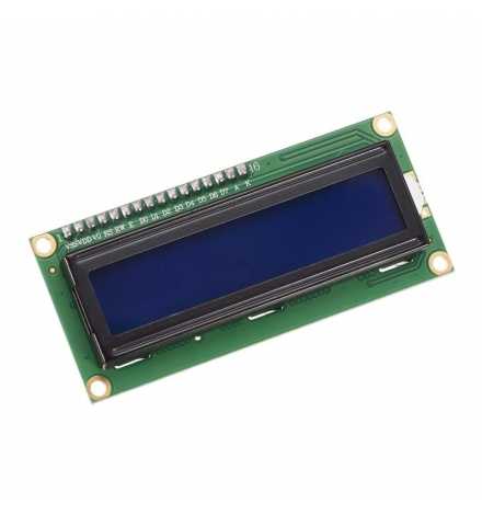 Οθόνη LCD 16x2 Ψηφίων με Μπλε Backlight