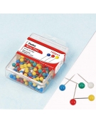 Map Pins Colored 100pcs