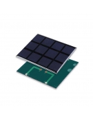 Polycrystalline Solar Cell Module 3V 400mA