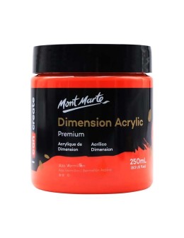 Acrylic Paint AZO VERMILLION 250ml