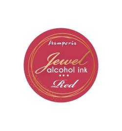 Jewel Alcohol Ink 18 ml Red - Stamperia