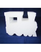 Polystyrene Train 16x21x10cm