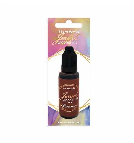 Jewel Alcohol Ink 18 ml Brown - Stamperia