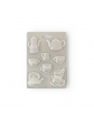 Soft Maxi Mould A5 "Create Happiness Welcome Home, cups" - Stamperia