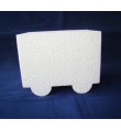 Πολυστερίνη Βαγόνι Τρένου 15x10x10cm