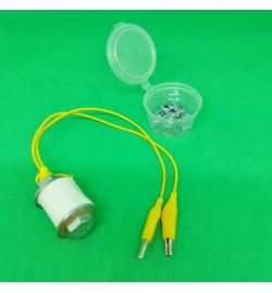 Electromagnet with crocodiles