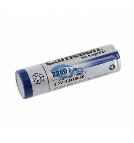 Επαναφορτιζόμενη Μπαταρία 18650 Li-ion 3.7v / 2200mAh