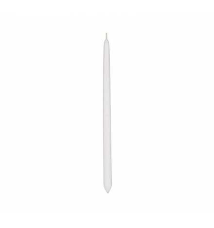 Λαμπάδα 40cm (2cm) - Άσπρο