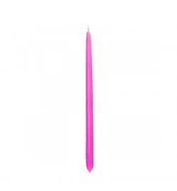 Candle 40cm (2cm) - Fuchsia