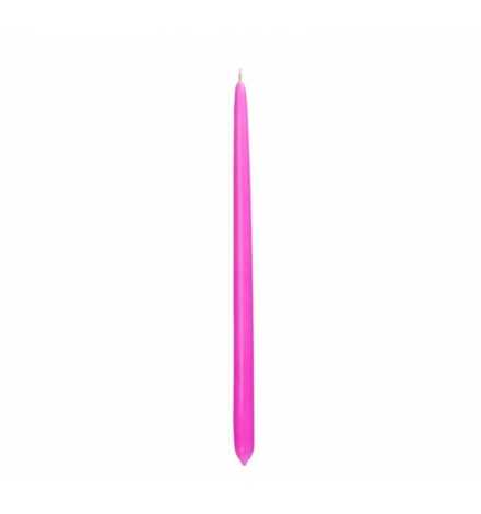 Candle 40cm (2cm) - Fuchsia