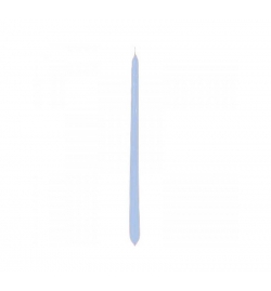 Candle 40cm (2cm) - Light Blue