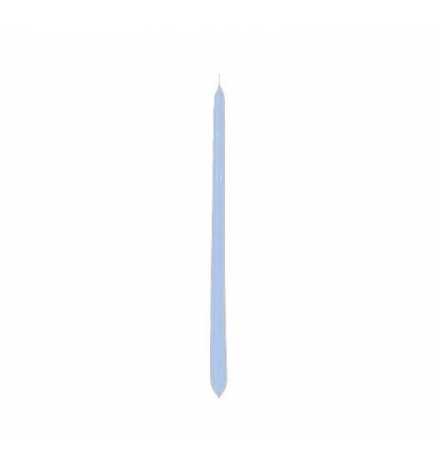 Candle 40cm (2cm) - Light Blue