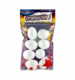 Polystyrene egg 5cm set 8pcs