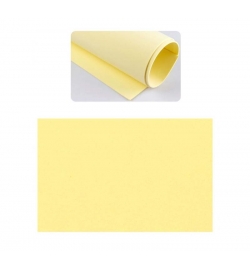 Αφρώδες υλικό (foam) 2mm 40x60cm Κίτρινο Ανοιχτό