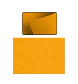Felt Sheet 1mm 40x60cm Orange Gold
