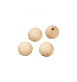 Wooden Ball 35mm with 6mm hole