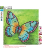 Diamond Mosaic Kit 30x30cm Butterfly