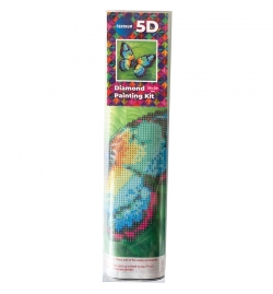 Diamond Mosaic Kit 30x30cm Πεταλούδα