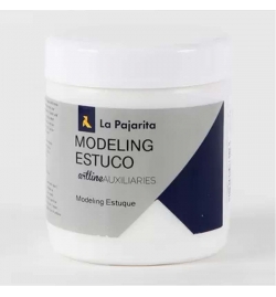 Πάστα Modeling Estucco άσπρη 250ml - La Pajarita