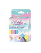 Set 6 pastel Colors Modeling Clay Sticks - Keyroad