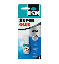 Γόμα Super Glue 5gr με πινέλο - Bison