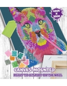 Diamond Painting Kit on Canvas 30x40cm Cat