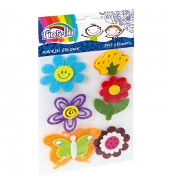 Felt Stickers Flowers