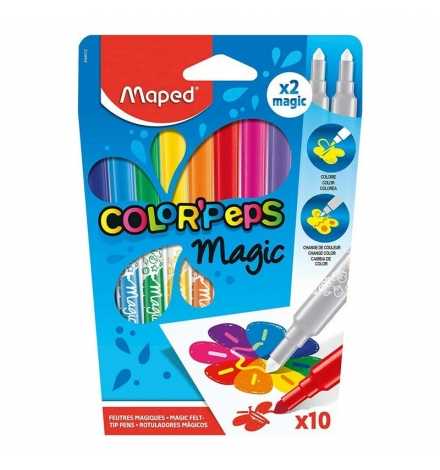 Markers Colorpeps Magic 10pcs - Maped