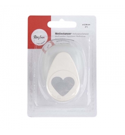 Paper Punch Heart 2.54cm